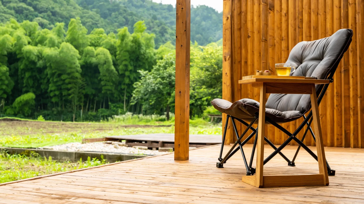 Outdoor relaxation area